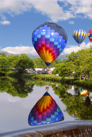 Quechee,VT balloon Festival