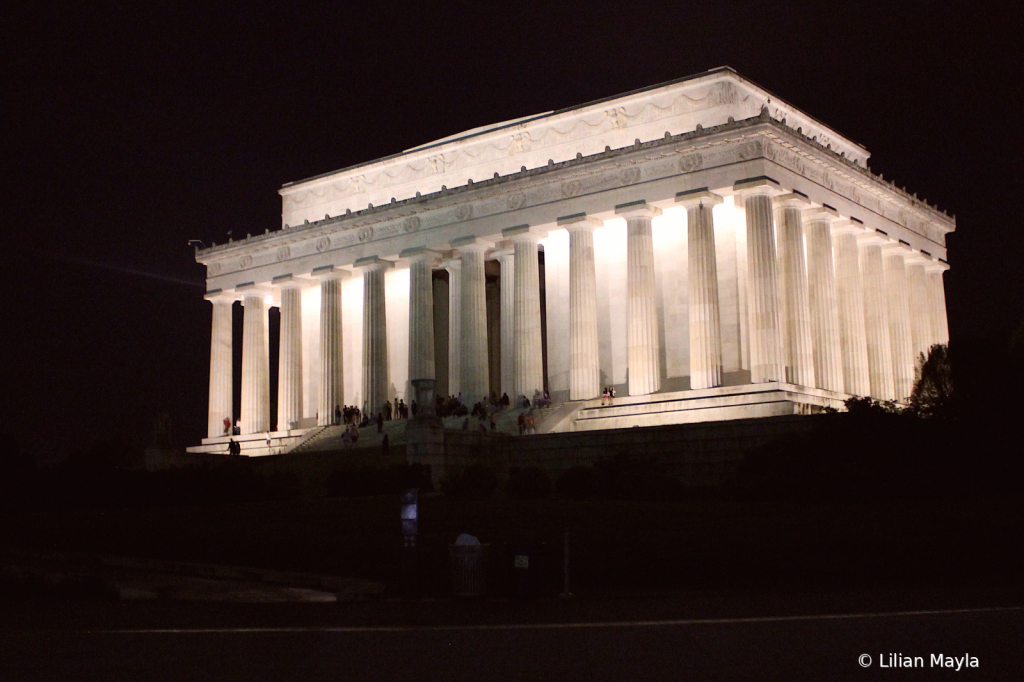 Lincoln's Memorial at Night, Washington D.C. - ID: 15831957 © Nada Mayla