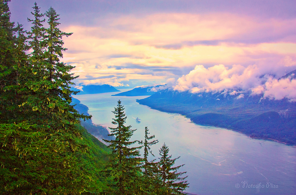 Clouds over Gastineau Channel