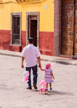 Walking with Grandpa