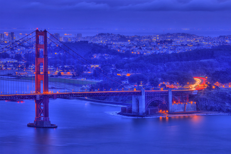 Golden Gate at Night