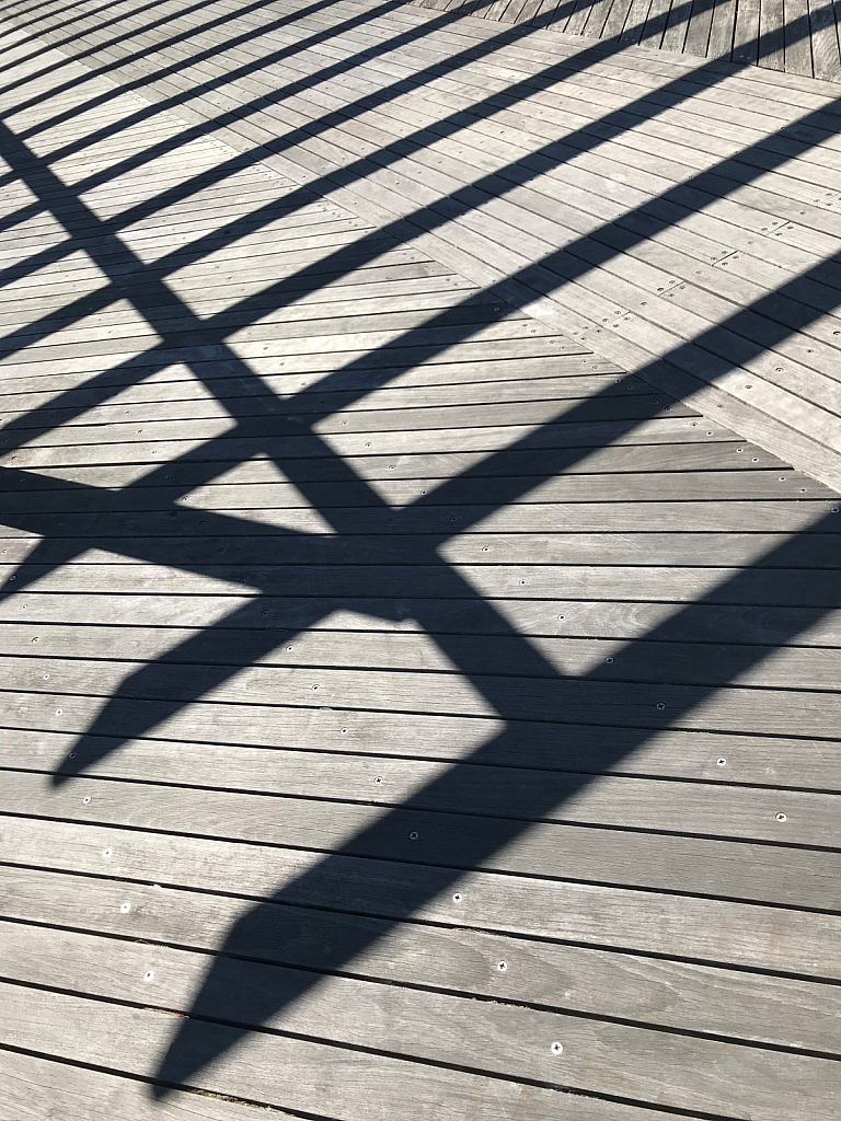 Shadow Lines on Deck