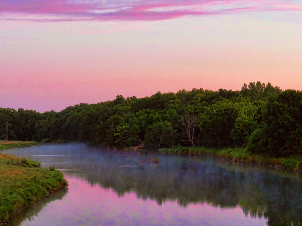 Misty Shellrock River