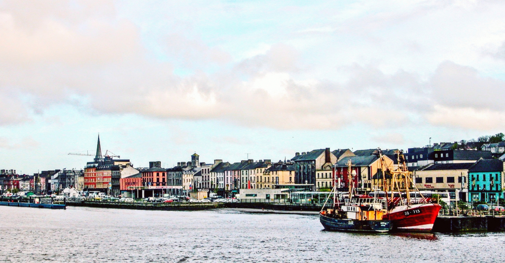 The River Suir Waterfront in Waterford, Ireland