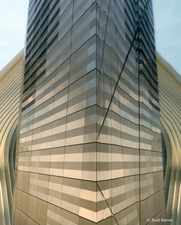 Outside the Oculus, NYC