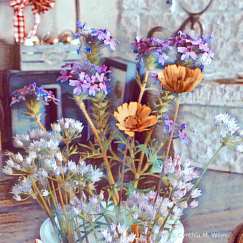 Wild Flowers for the House  - ID: 15837647 © Cynthia M. Wiles