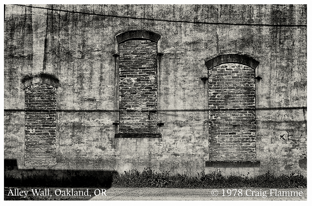 Alley Wall, Oakland, OR