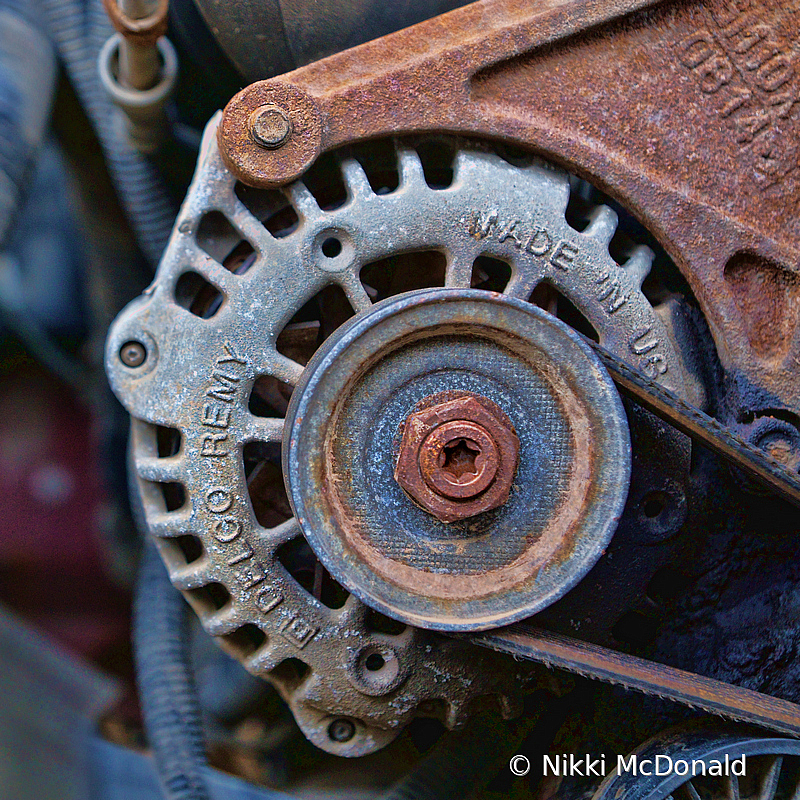 Alternator - Industrial Abstract