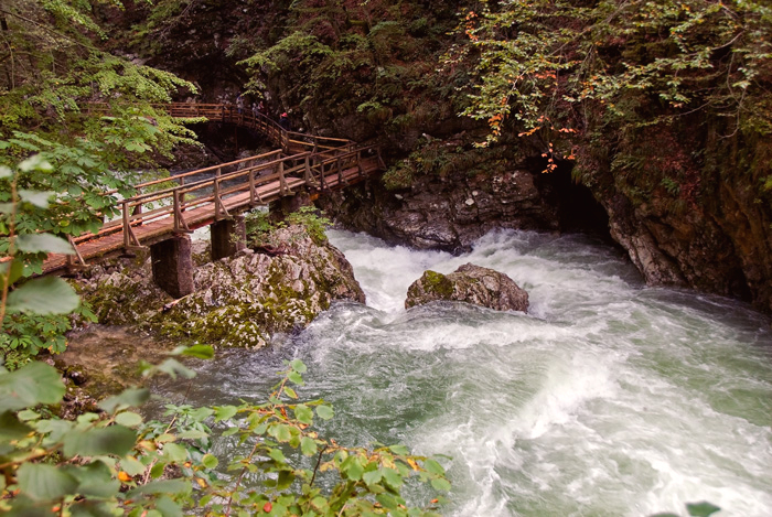 Vintgar Gorge in Slovenia