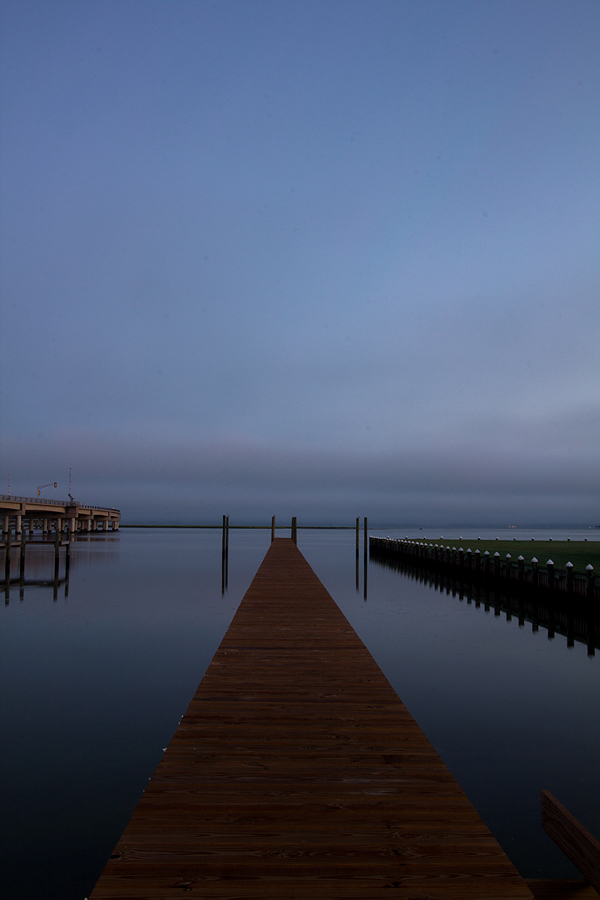 Boat Pier on Chincoteague Bay