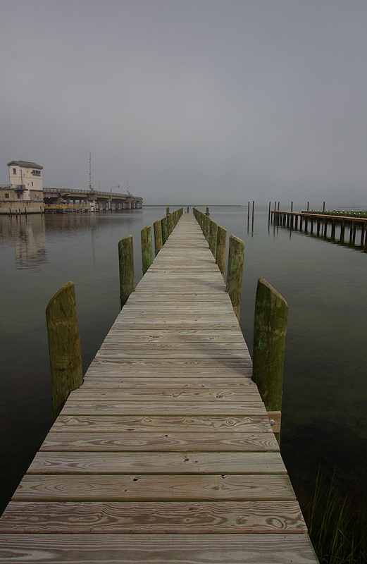 Boat Pier on Chincoteague Bay 2