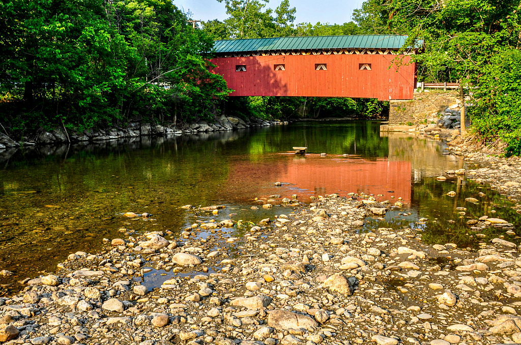 Vermont covered bridge