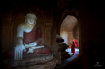Red in the temple