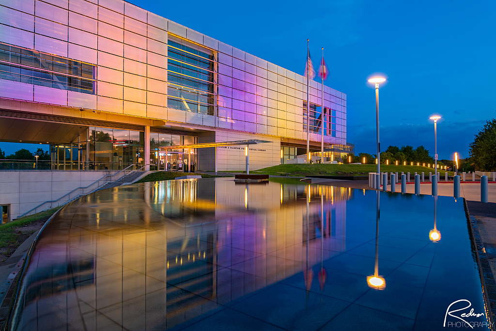 Library and Fountain