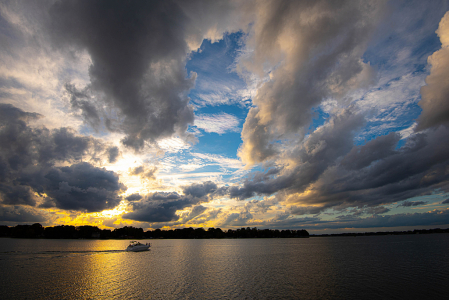 sunset sail