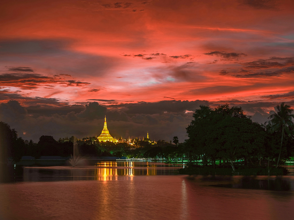 Pagoda Sunset