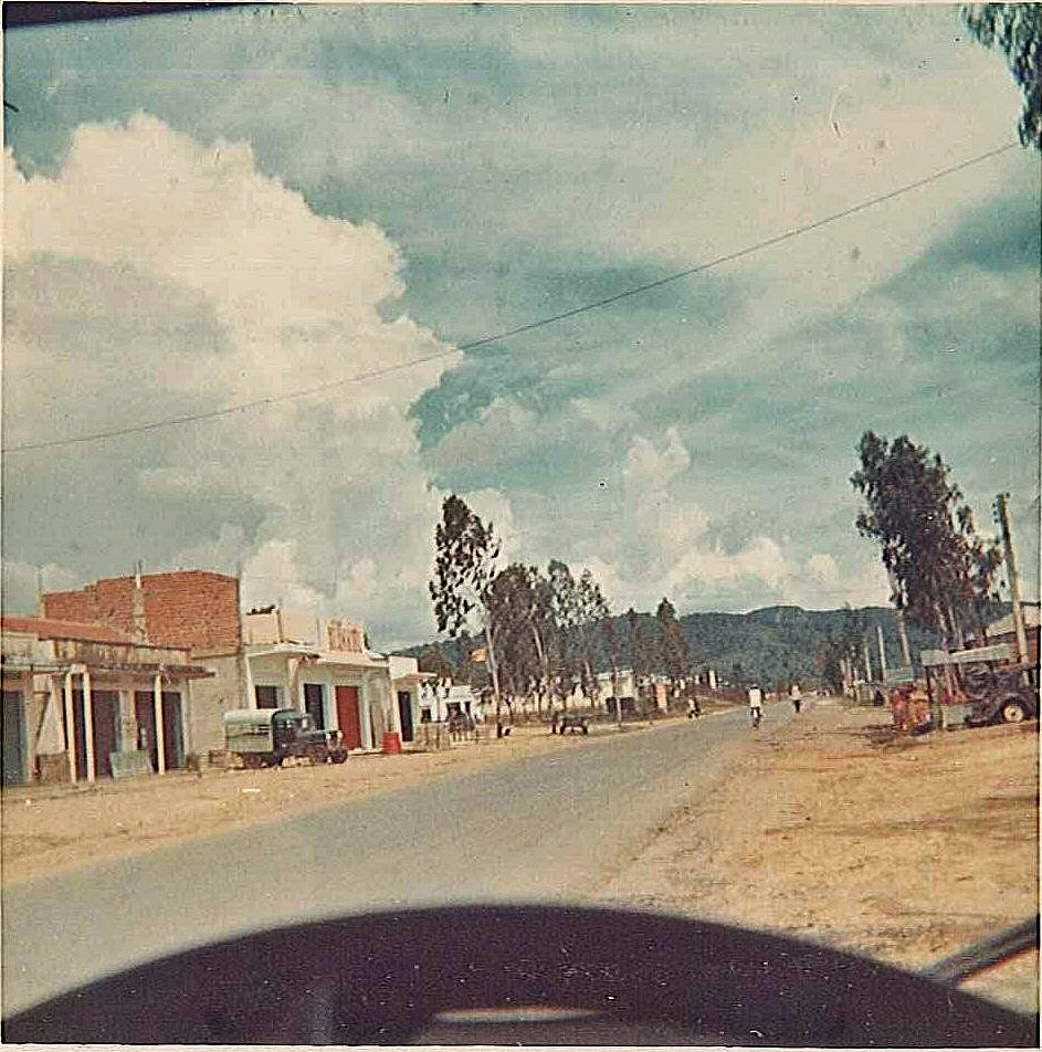 Down Town An Khe Vietnam 1970