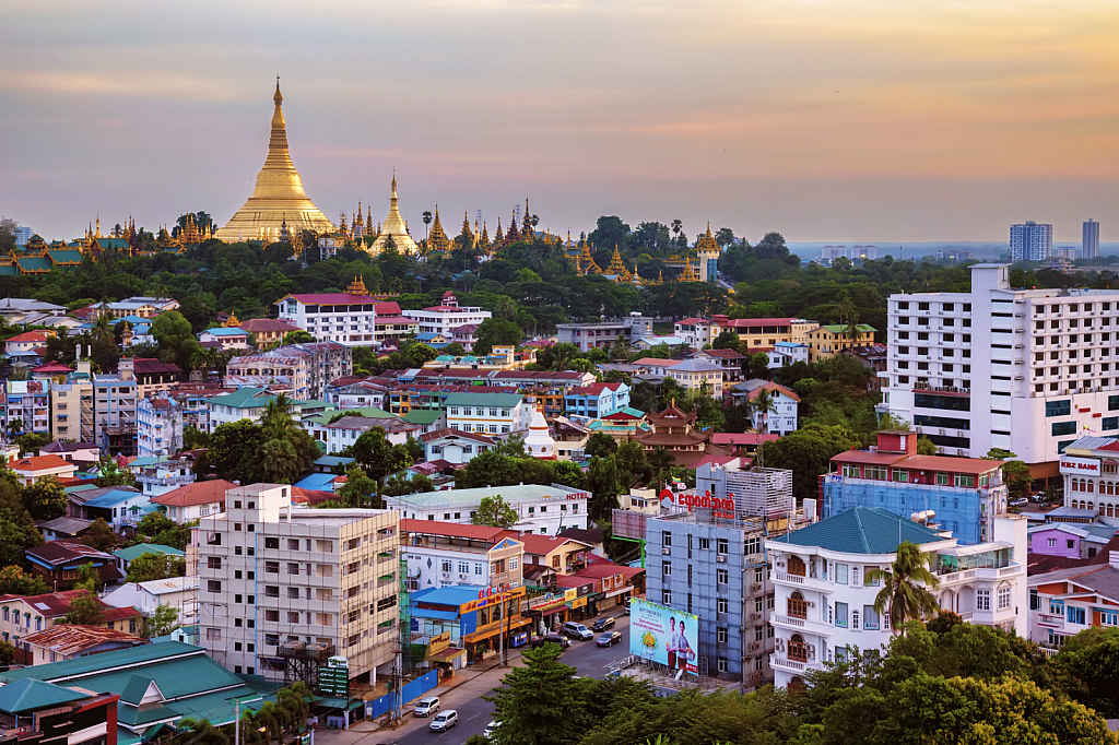 View Of Myanmar Capital City