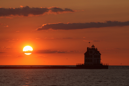 lorain sunset