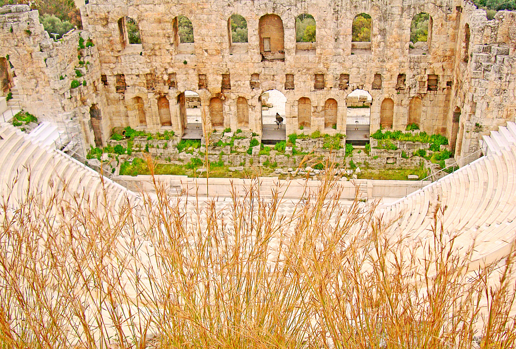 Herodes Atticus theater. Athens.