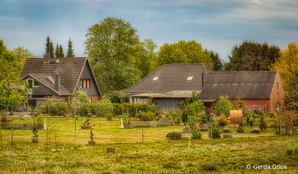 In the German Countryside Near Lubeck