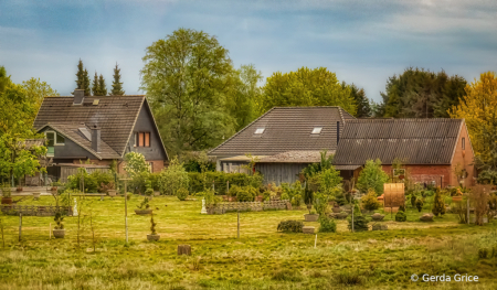 In the German Countryside Near Lubeck