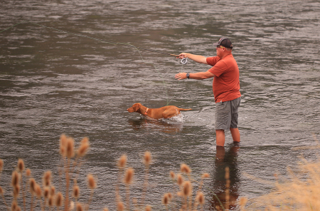 Fly Fishing with Help