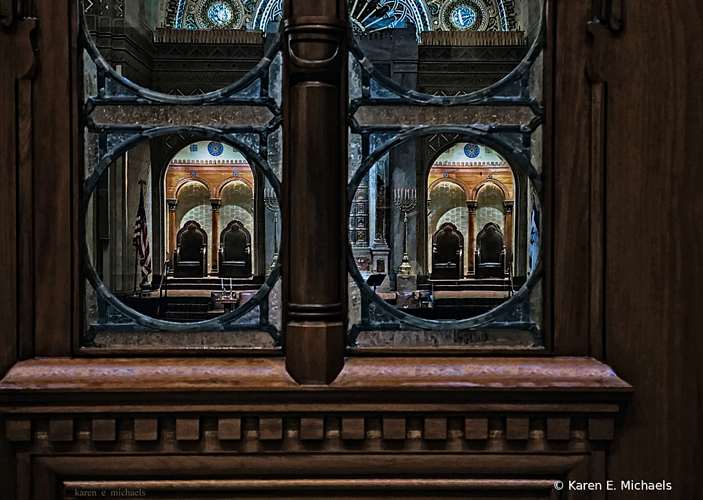 Through Lobby Windows - ID: 15854493 © Karen E. Michaels