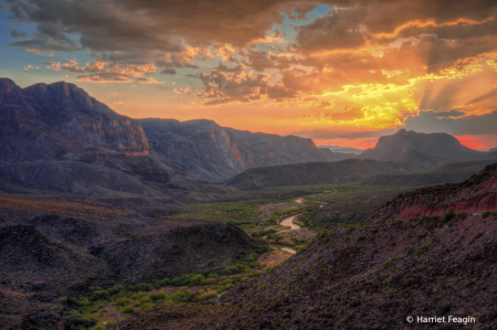 Sunset at Big Hill 