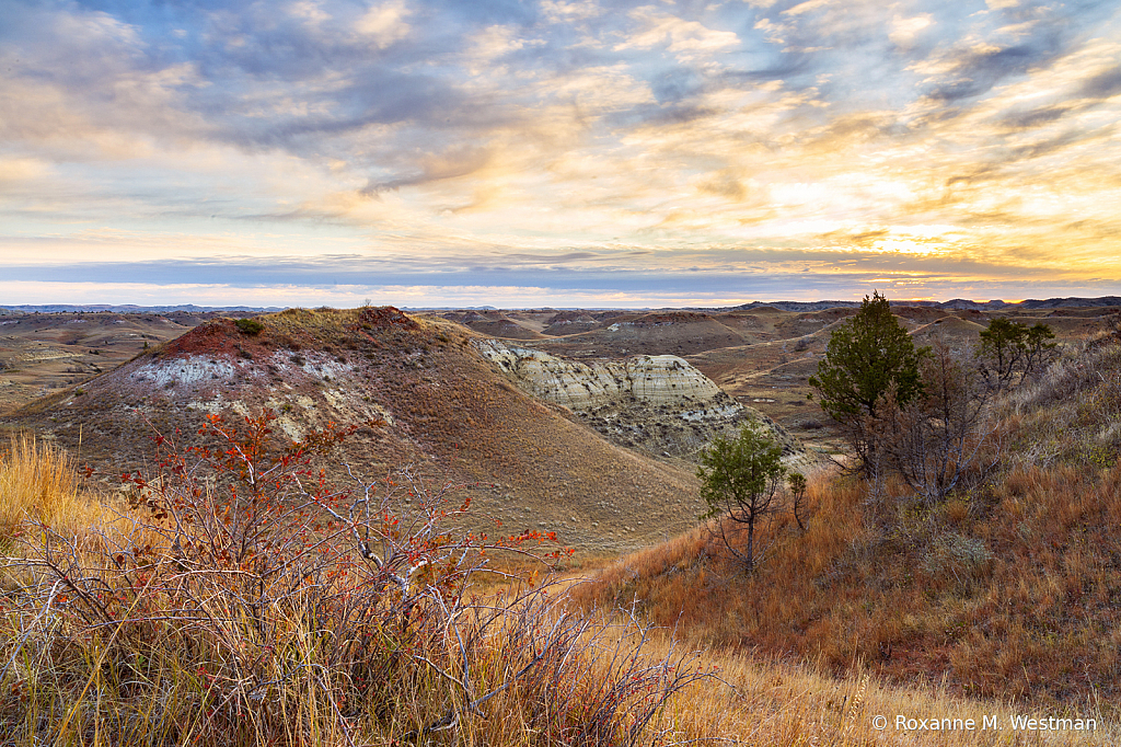 Wind through the North Dakota badlands