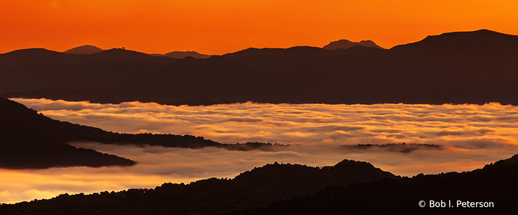 presunrise over Grandfather Mtn