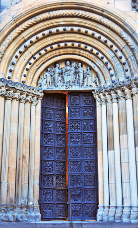 Grand Entrance to the Church