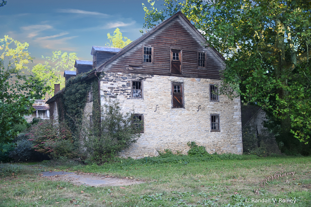 The Baumgardner Mill Manor house...