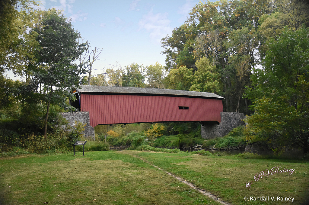 Kurtz's Mill Covered Bridge side view