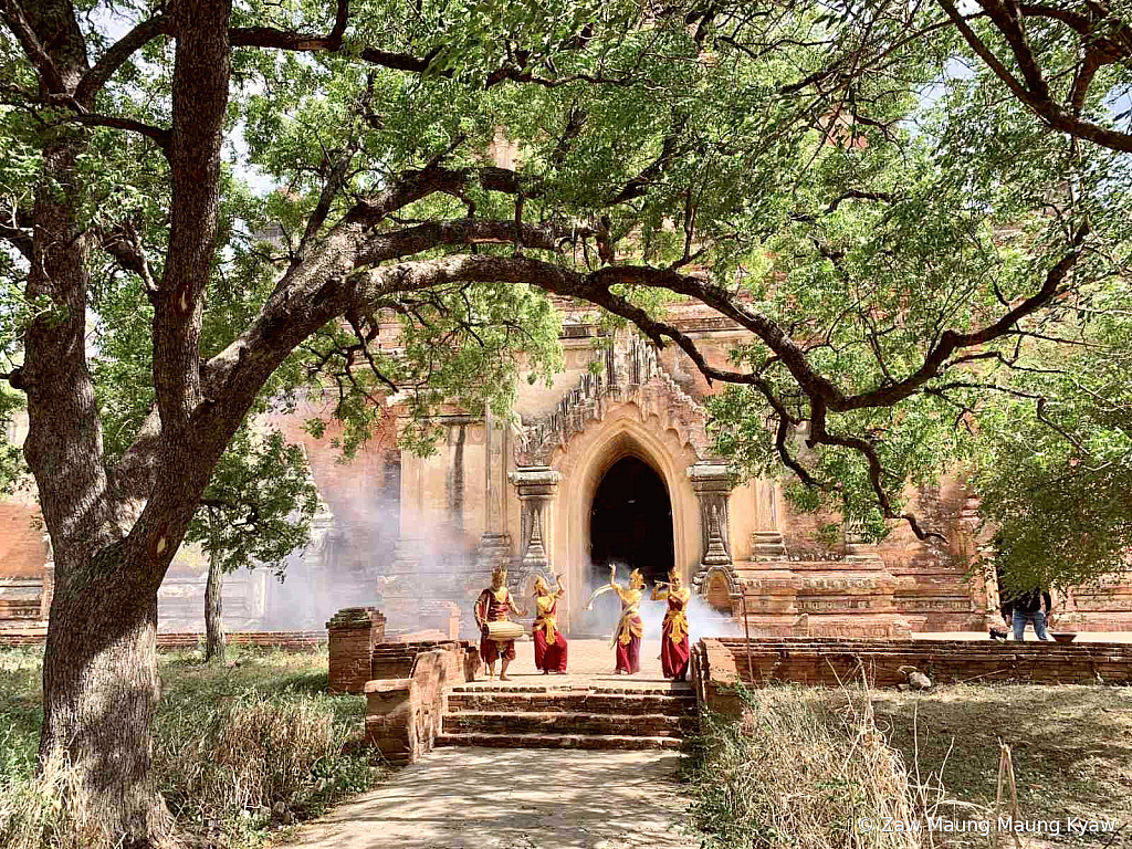 Bagan traditional Dance myanmar