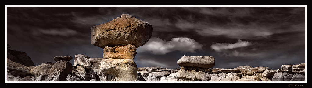 Bisti/De-Na-Zin Wilderness Panoramic - ID: 15863099 © John E. Hunter