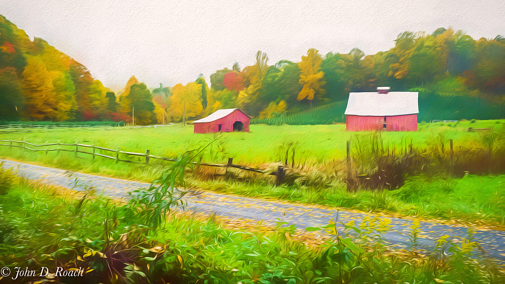 Farm in the Valley - ID: 15863019 © John D. Roach