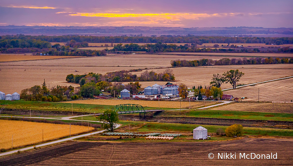 Missouri River Valley from Murray Hill Overlo