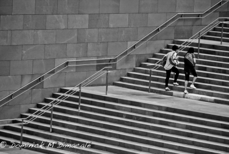 ~ ~ WALKING UP THE STAIRS ~ ~