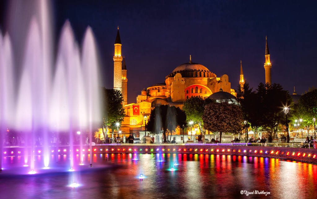 Hagia Sophia and Musical Fountain