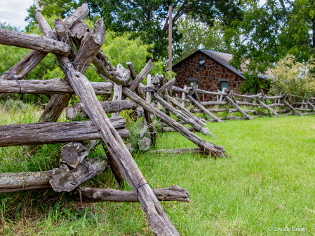 Rustic Rail Fence