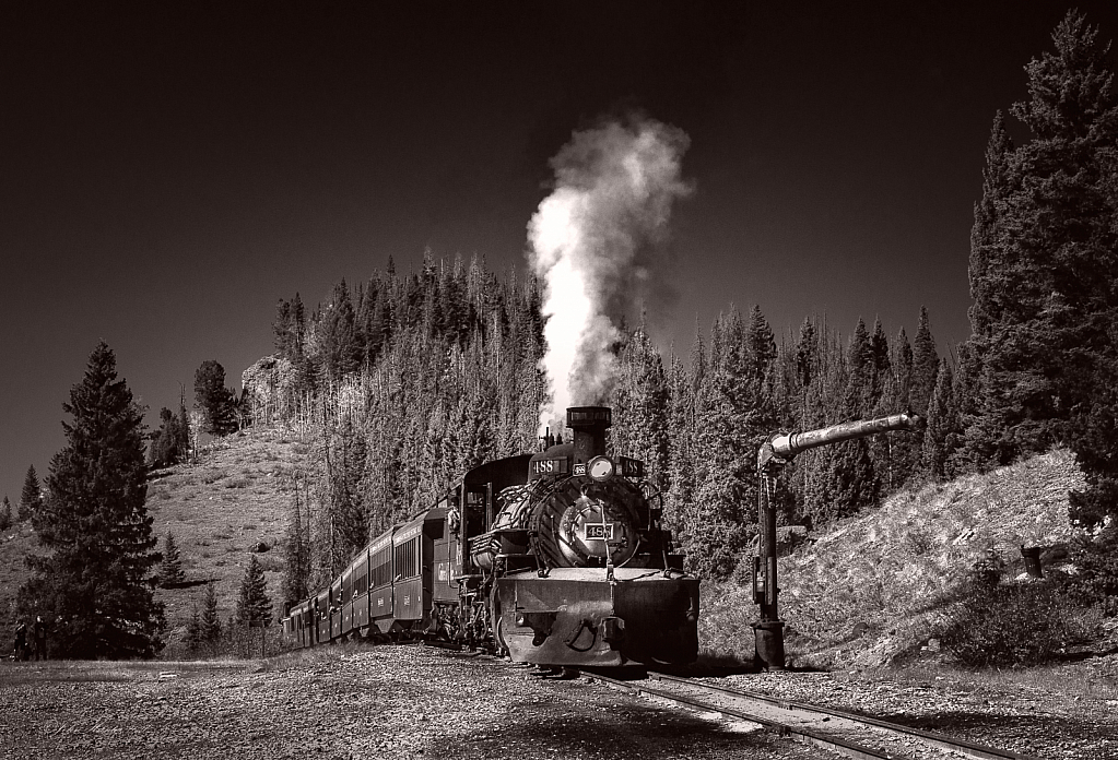 Cumbres & Toltec  Train at Cumbres pass - ID: 15867194 © John E. Hunter