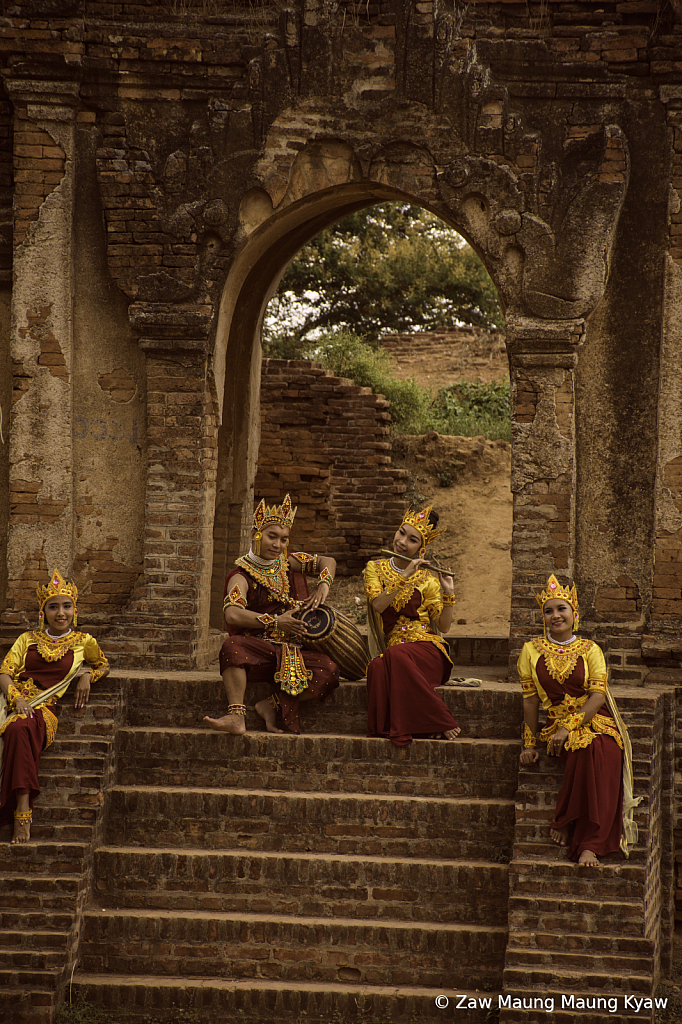 Bagan traditional Dance myanmar