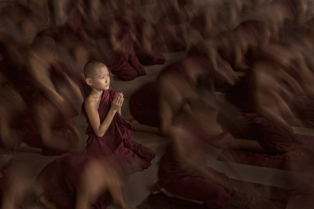 Novices Monks