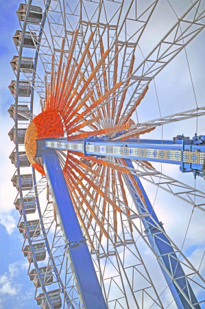 The Wheel Vertically.