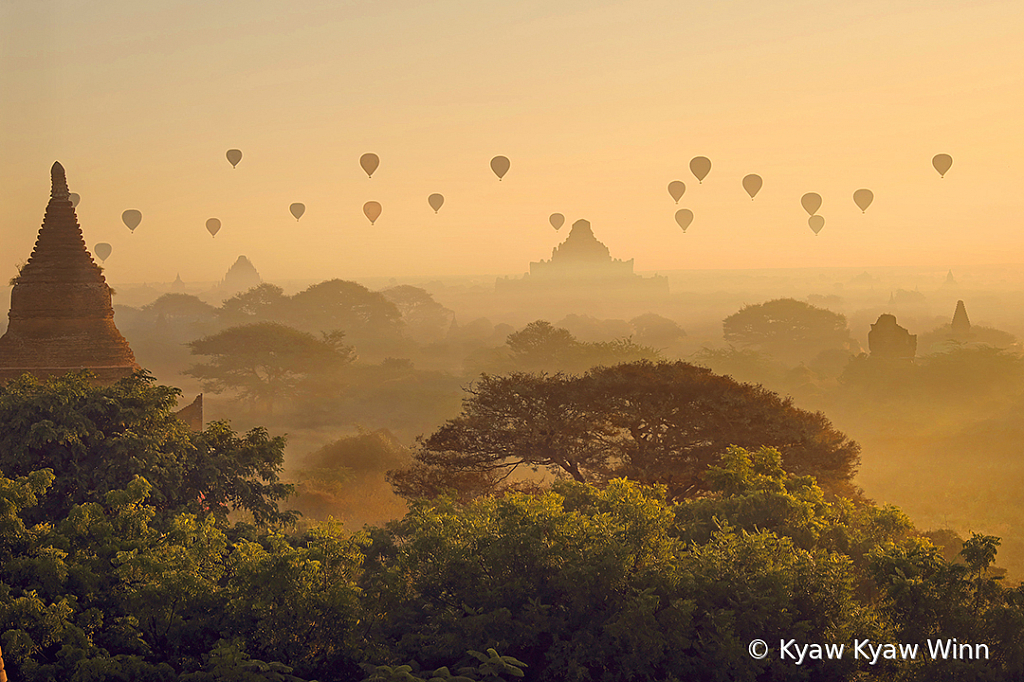 Early Morning in Bagan - ID: 15870839 © Kyaw Kyaw Winn