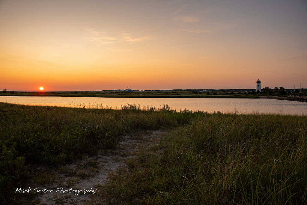 sunrise at Edgartown Light 