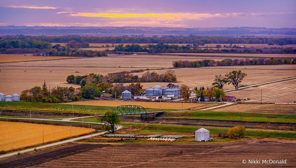 Sunset View from Murray Hill Overlook