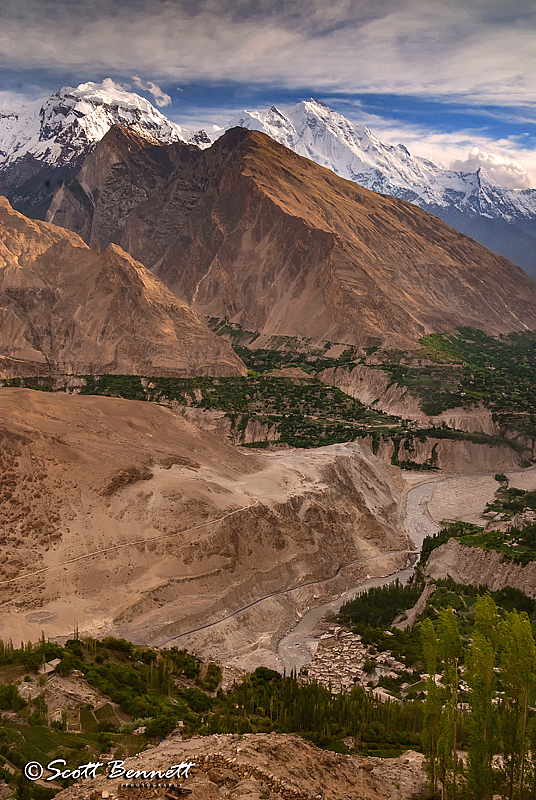 Hunza Valley from Eagle