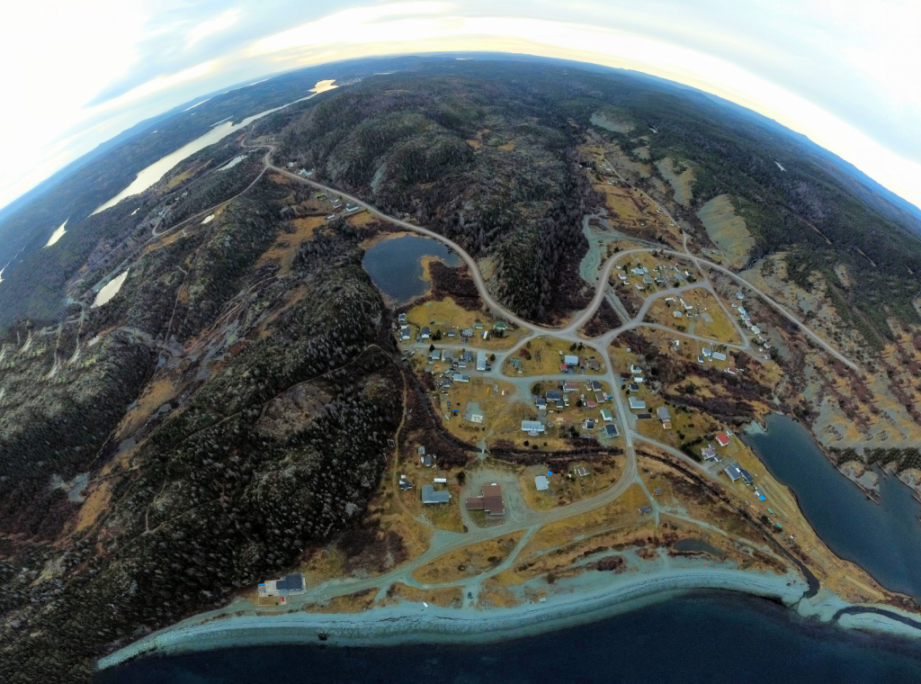 Little Bay, NL. From the Air